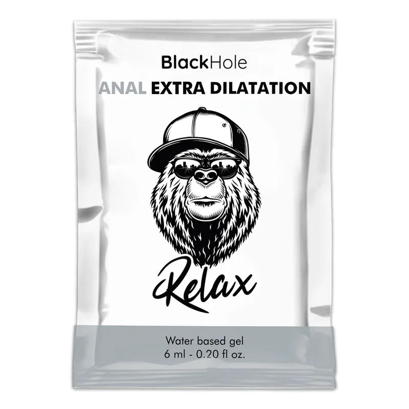 BLACK HOLE - GEL OP WATERBASIS EXTRA DILATATIE 6 ML ENKELE DOSIS