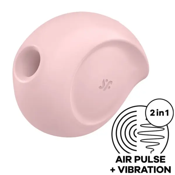 SATISFYER - SUIKER RUSH STIMULATOR EN VIBRATOR ROZE