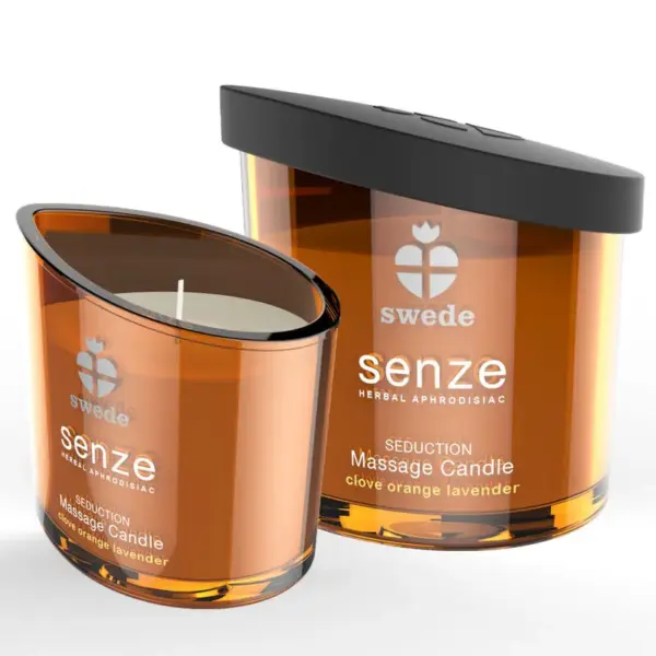 SWEDE - SENZE SEDUCTION MASSAGEKAARS - KRUIDNAGEL, SINAASAPPEL, LAVENDEL