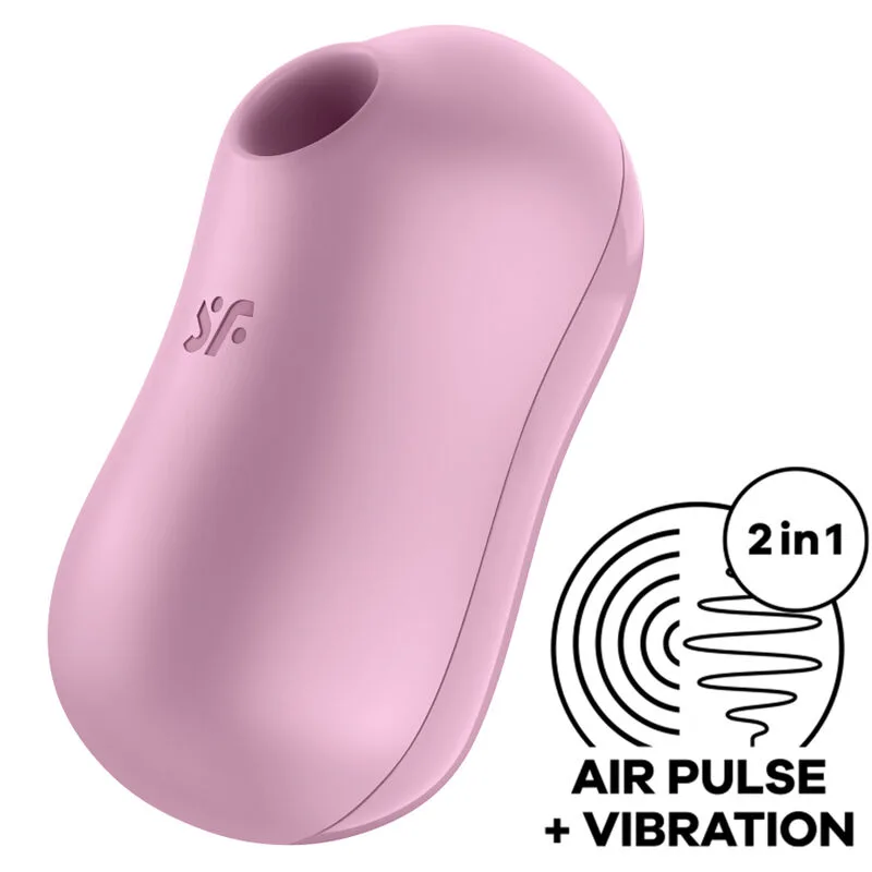 SATISFYER - SUIKERSPIN LILA VIBRATOR EN STIMULATOR