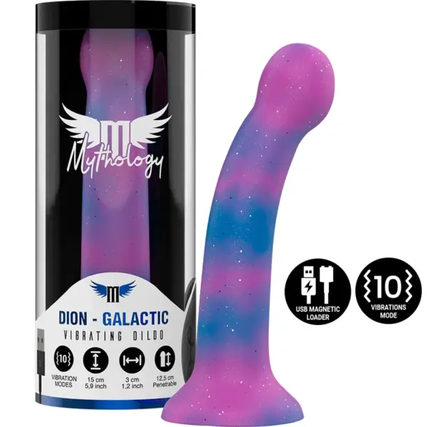 MYTHOLOGY - DION GALACTIC DILDO S - VIBRATOR COMPATIBEL MET WATCHME DRAADLOZE TECHNOLOGIE
