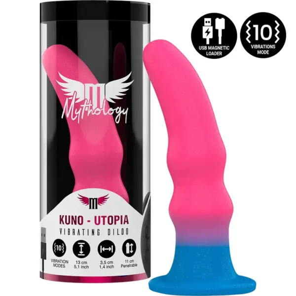 MYTHOLOGY - KUNO UTOPIA DILDO S VIBRATOR COMPATIBEL MET WATCHME DRAADLOZE TECHNOLOGIE