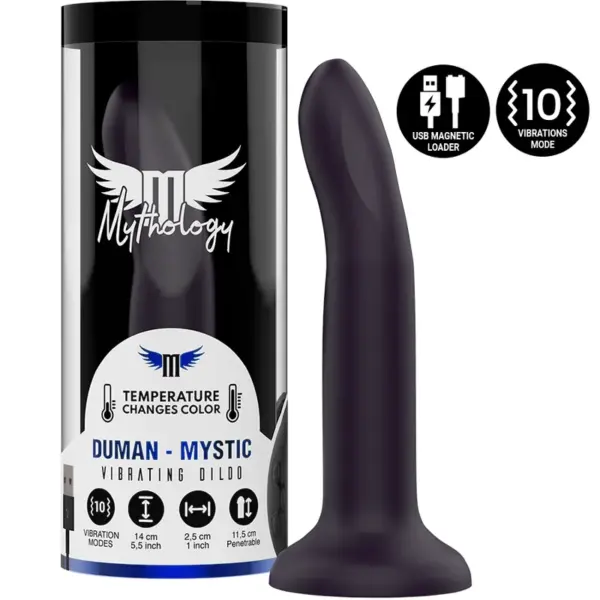 MYTHOLOGY - DUMAN MYSTIC DILDO S VIBRATOR COMPATIBEL MET WATCHME DRAADLOZE TECHNOLOGIE