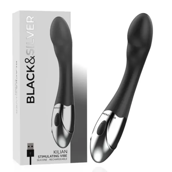 BLACK&SILVER- KILIAN G-SPOT VIBRATOR