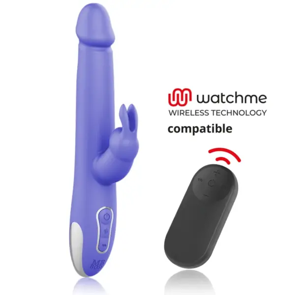 MR BOSS - ARTURO VIBRATOR & ROTATOR + WATCHME-AFSTANDSBEDIENING