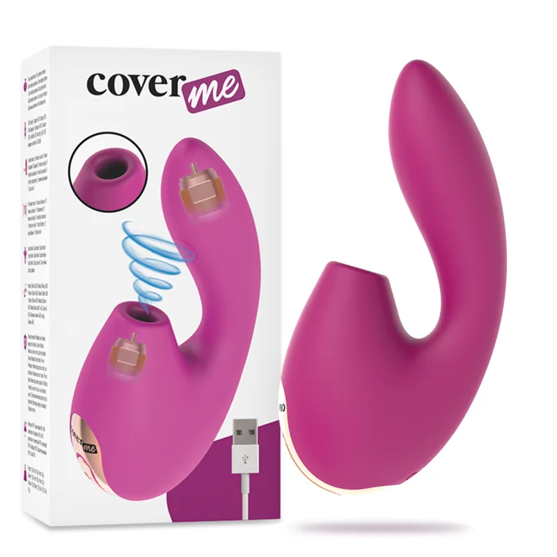 COVERME - CLITORALE ZUIGER & KRACHTIGE G-SPOT RUSH VIBRATOR