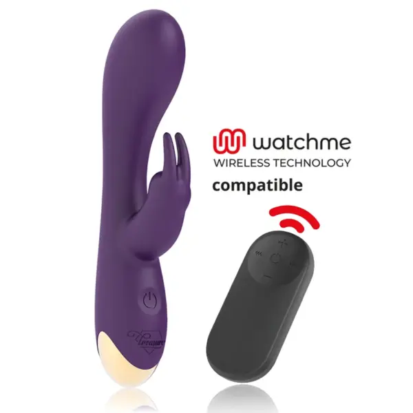 TREASURE - LAURENCE RABBIT VIBRATOR + WATCHME-AFSTANDSBEDIENING