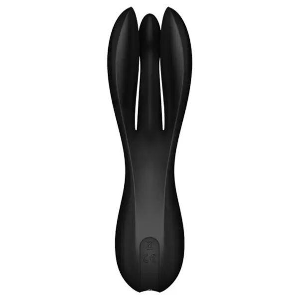 SATISFYER - THREESOME 2 VIBRATOR BLACK