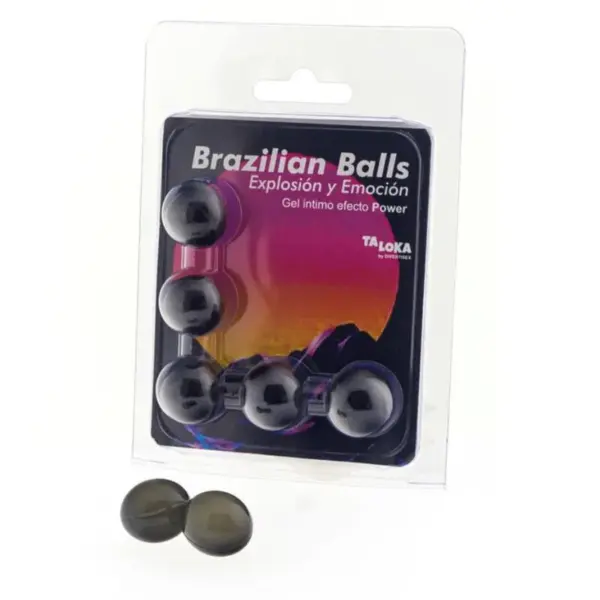 TALOKA - BRAZILIAANSE BALLEN SPANNENDE GEL POWER EFFECT 5 BALLEN