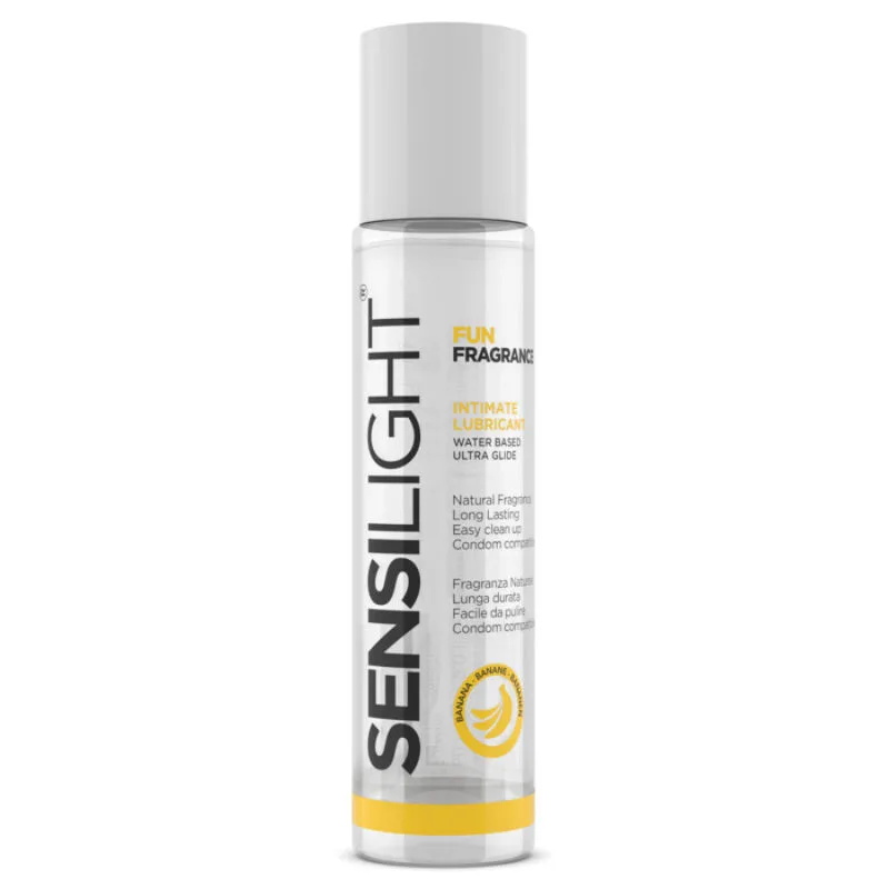 INTIMATELINE - SENSILIGHT WATERGEBASEERDE BANAAN GLIJMIDDEL 60 ML