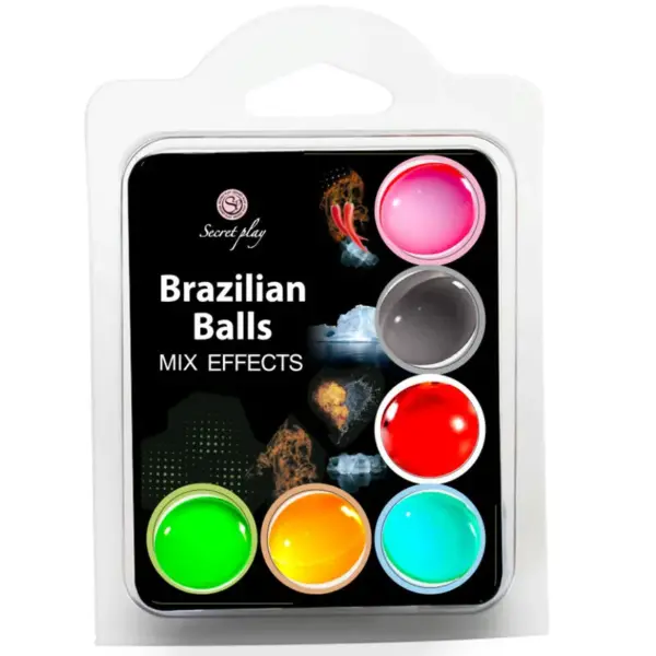 SECRET PLAY - SET 6 BRAZILIAANSE BALLEN MIX EFFECTEN