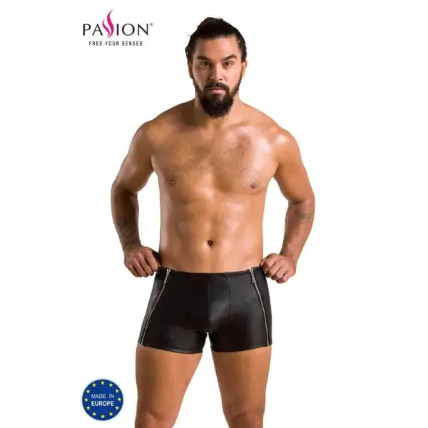 PASSION - 049 KORT MAT ZWART L/XL