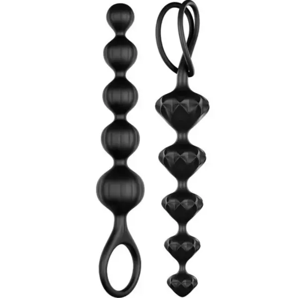 SATISFYER - LIEFDESKRALEN ZWART