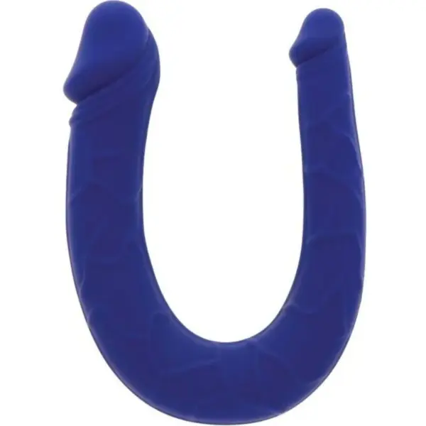 GET REAL - BLAUWE REALISTISCHE MINI DUBBELE DONG