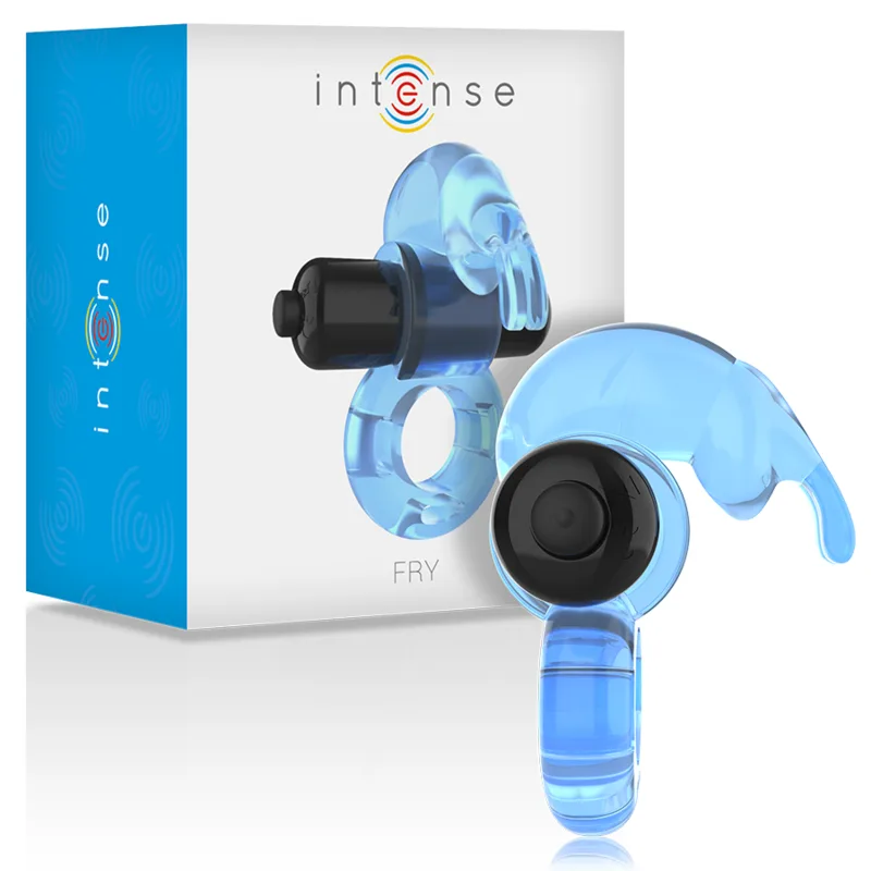 INTENSE - FRY VIBRATIE RING BLAUW