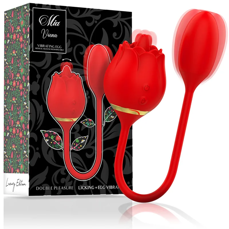 MIA - VIENA DOUBLE PLEASURE LIKKEN + VIBREREND EI
