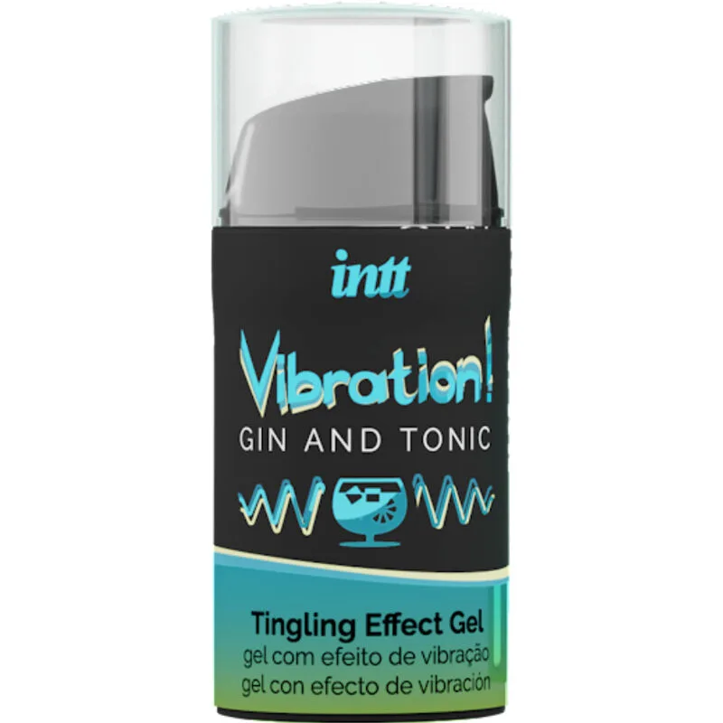 INTT - KRACHTIGE INTIEME STIMULERENDE VLOEISTOF VIBRERENDE GEL GIN & TONIC 15ML