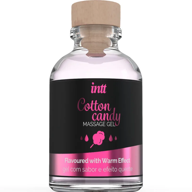 INTT MASSAGE & ORAL SEX - MASSAGEGEL MET SUIKERSPINSMAAK EN WARMTE-EFFECT