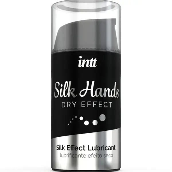 INTT LUBRICANTS - SILK HANDS SMEERMIDDEL GECONCENTREERDE SILICONENFORMULE 15 ML