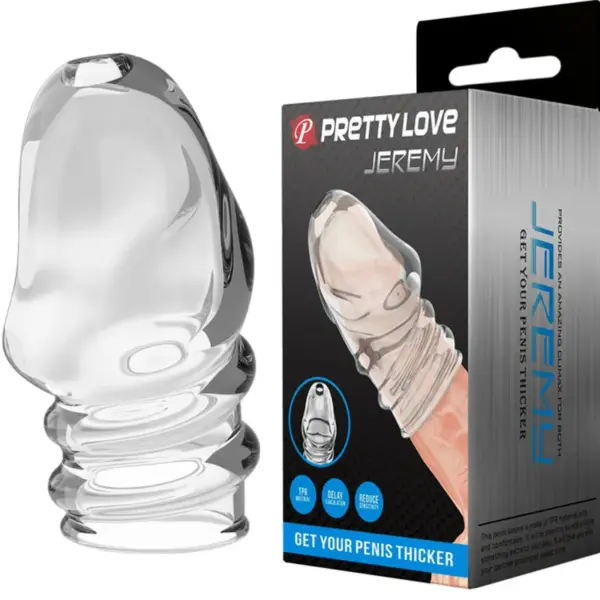 PRETTY LOVE - JEREMY TRANSPARANTE PENISVERDIKKER