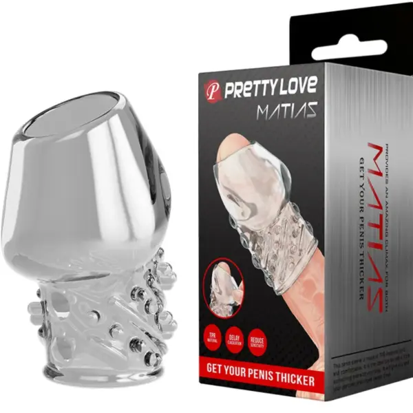 PRETTY LOVE - MATIAS TRANSPARANTE PENISVERDIKKER