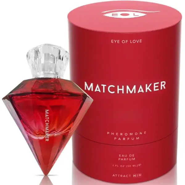 EYE OF LOVE - MATCHMAKER RODE DIAMANT PARFUM FEROMONEN VOOR HAAR 30 ML