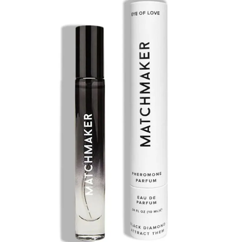 EYE OF LOVE - MATCHMAKER BLACK DIAMOND PARFUM FEROMONEN VOOR HEM EN HAAR 10 ML