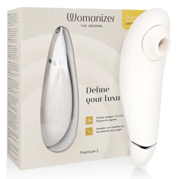 WOMANIZER - PREMIUM 2 CLITORIS STIMULATOR GRIJS