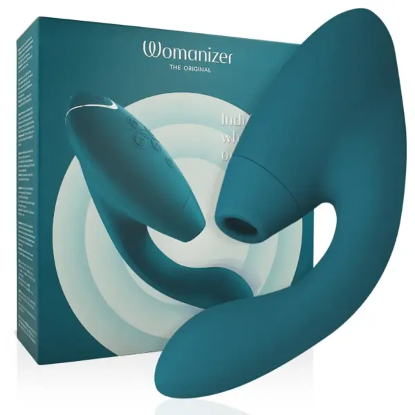 WOMANIZER - DUO 2 PETROLEUMBLAUWE STIMULATOR
