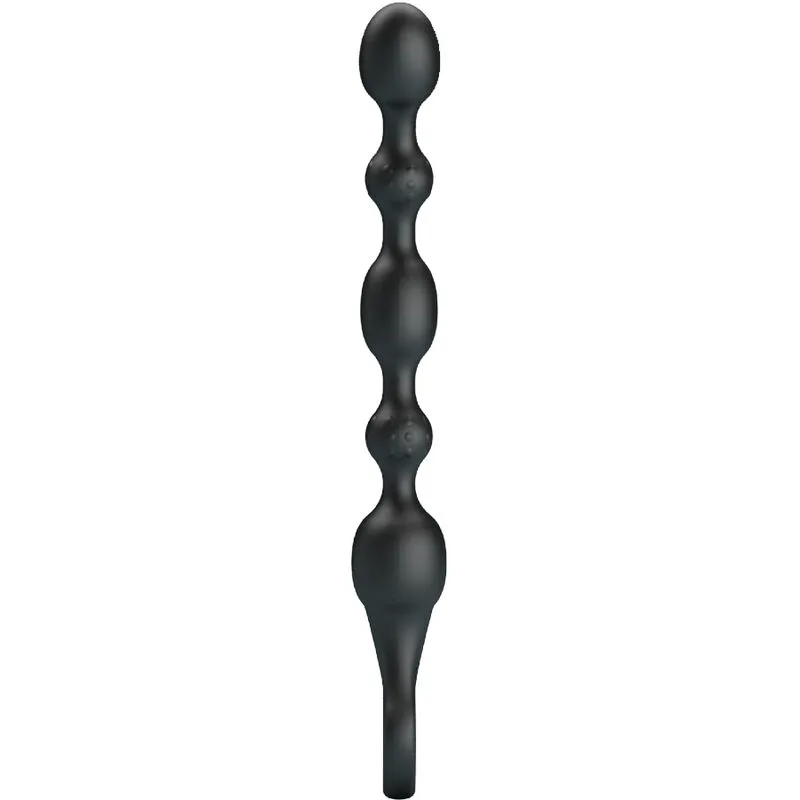 PRETTY LOVE - VAN ANAL BALLS 10 VIBRATIES OPLAADBARE SILICONEN