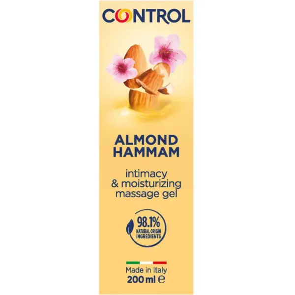 CONTROL - 3 IN 1 AMANDELMELK MASSAGEGEL 200 ML