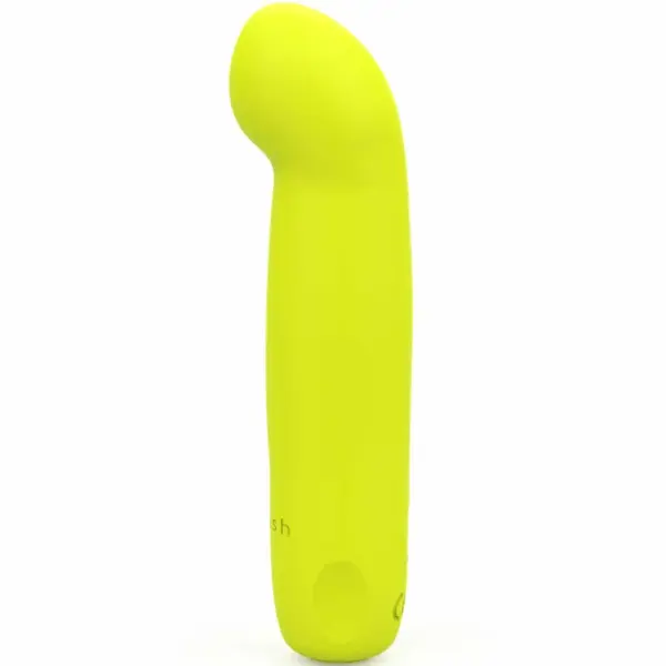 B SWISH - BCUTE CURVE INFINITE CLASSIC OPLAADBARE SILICONEN VIBRATOR GEEL