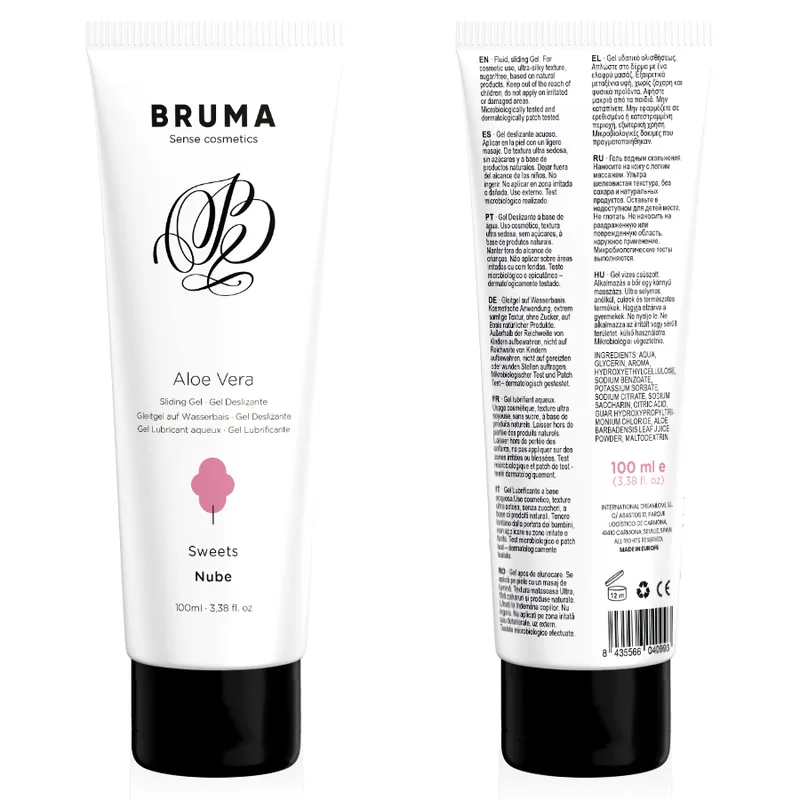 BRUMA - GEL SLIDING MET ALOE VERA CLOUD SMAAK 100 ML