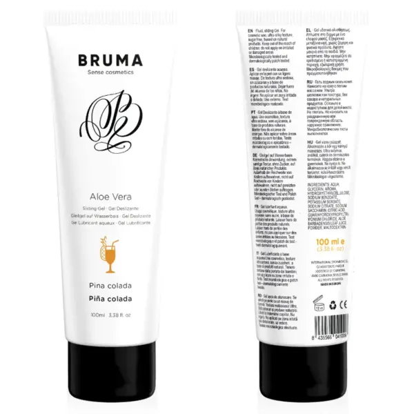 BRUMA - GEL SLIDING MET ALOE VERA PINA COLADA SMAAK 100 ML