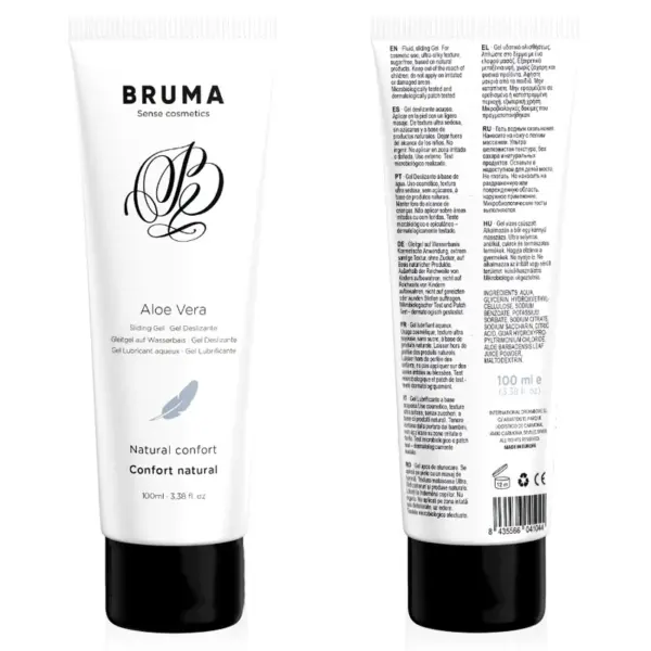 BRUMA - GEL GLIJDEN MET ALOË VERA NATUURLIJK COMFORT 100 ML