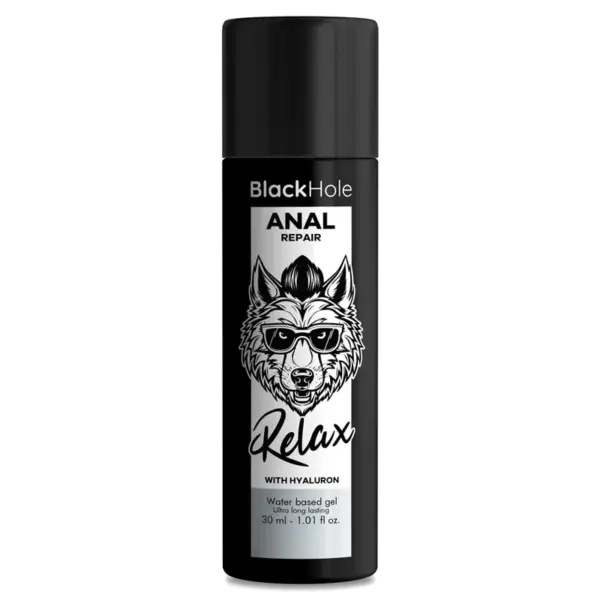 BLACK HOLE - ANALE REPARATIE ONTSPANNING OP WATERBASIS MET HYALURON 30 ML