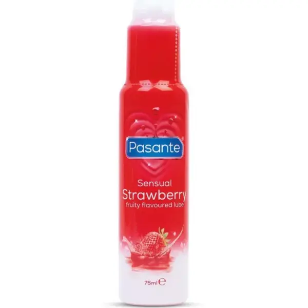 PASANTE - GLIJMIDDEL MET AARDBEIENSMAAK 75 ML