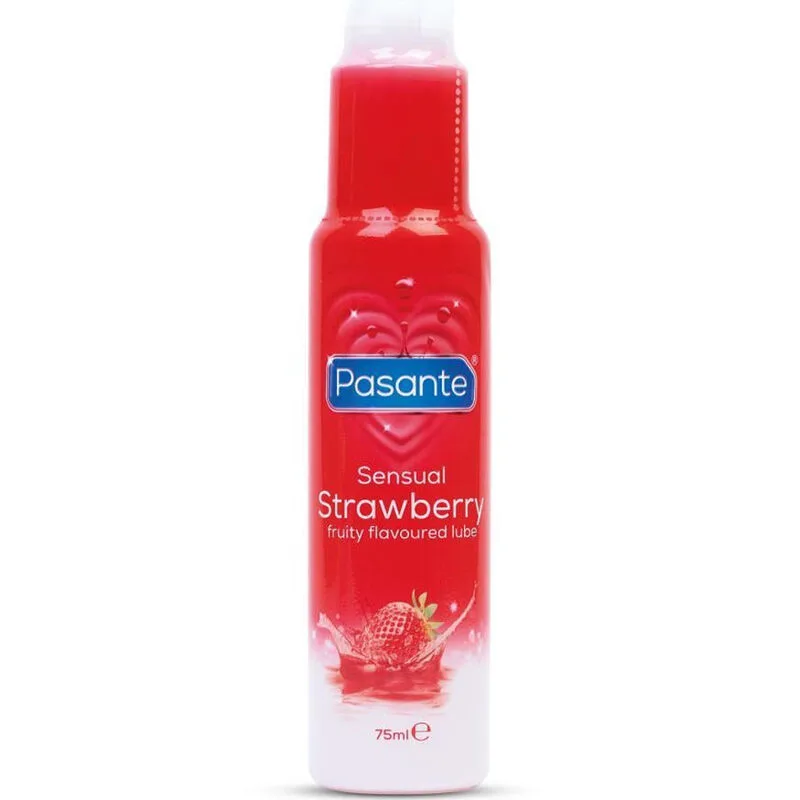 PASANTE - GLIJMIDDEL MET AARDBEIENSMAAK 75 ML
