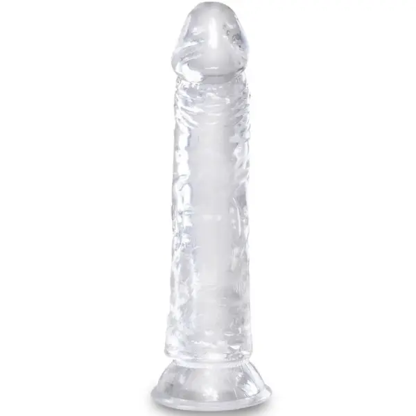 KING COCK - HELDERE REALISTISCHE PENIS 19,7 CM TRANSPARANT