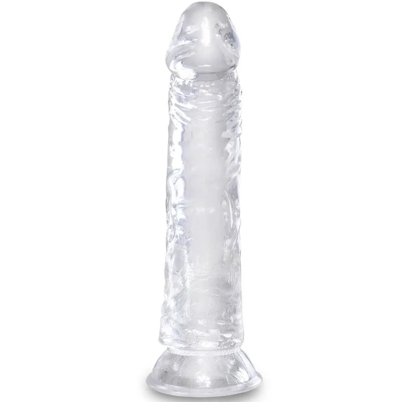 KING COCK - HELDERE REALISTISCHE PENIS 19,7 CM TRANSPARANT