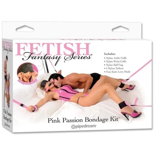 FETISH FANTASY SERIE - ROZE BONDAGE KIT