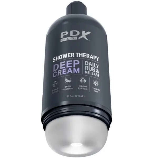 PDX PLUS - STROKER MASTURBATOR DISCRETE FLES ONTWERP DIEPE CRÈME SHAMPOO