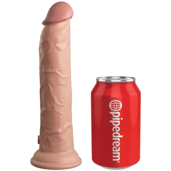 KING COCK - ELITE REALISTISCHE VIBRERENDE DILDO & SILICONEN AFSTANDSBEDIENING 23 CM