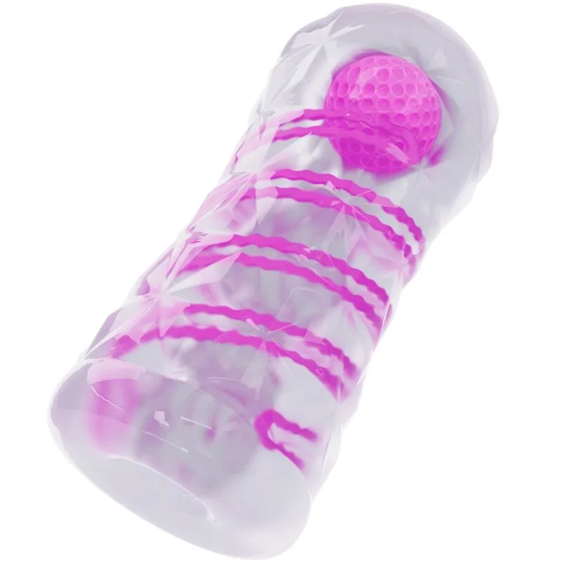 PRETTY LOVE - FANTASY INTERNE SPIRAAL EN BALLEN TRANSPARANTE MANNELIJKE MASTURBATOR
