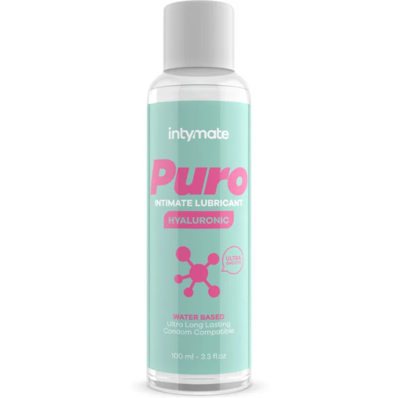 INTIMATELINE INTYMATE - PUUR HYALURONIC WATERGEBASEERD GLIJMIDDEL 100 ML