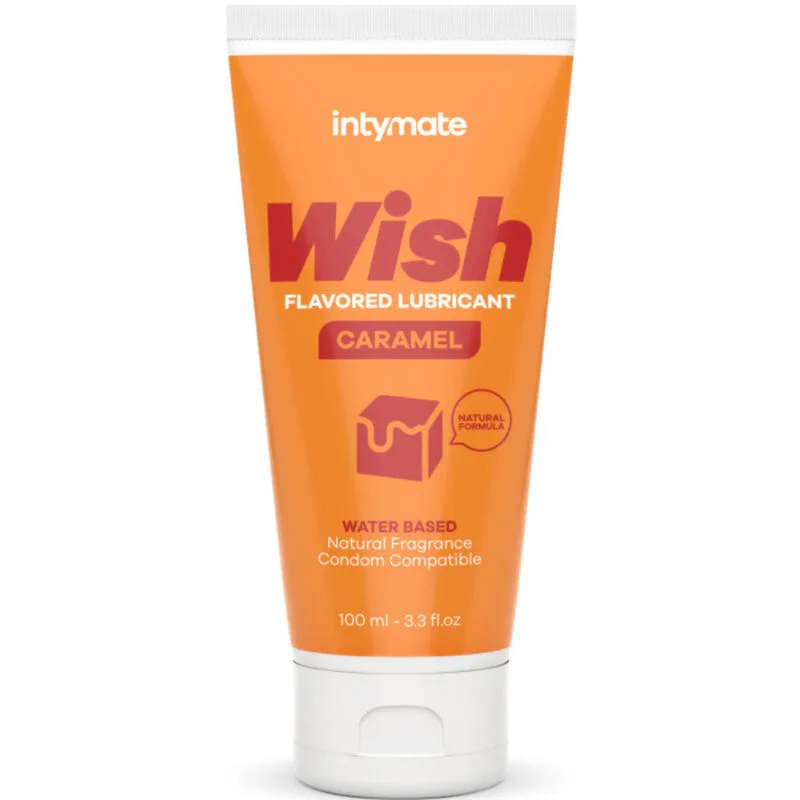 INTIMATELINE INTYMATE - WISH CARAMEL SMAAK GLIJMIDDEL 100 ML