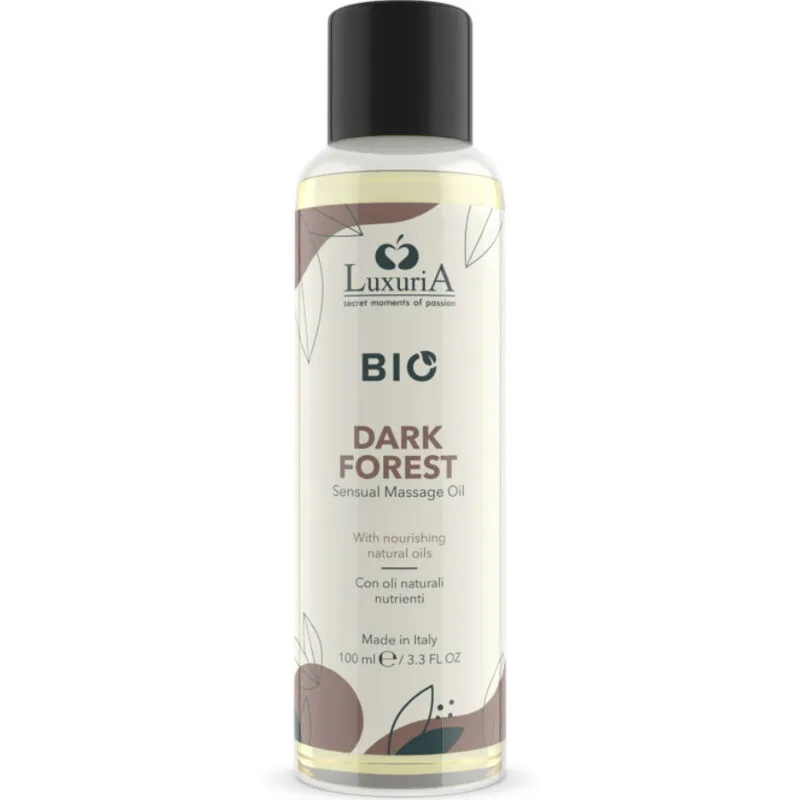 INTIMATELINE LUXURIA - BIOLOGISCHE DONKERE BOS MASSAGEOLIE 100 ML