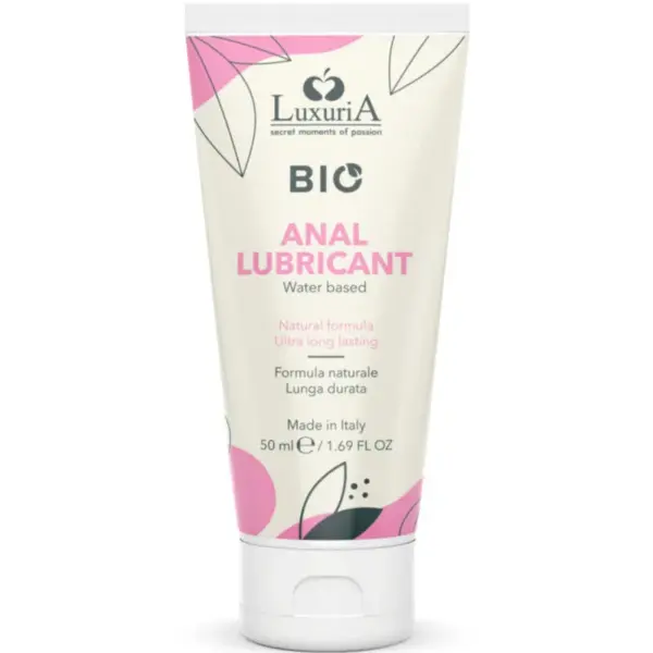 INTIMATELINE LUXURIA - BIO WATERGEBASEERD ANAAL GLIJMIDDEL 50 ML