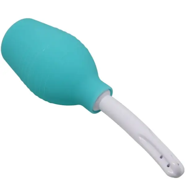 MR PLAY - BLAUWE RUBBER DOUCHE ANALE PEER