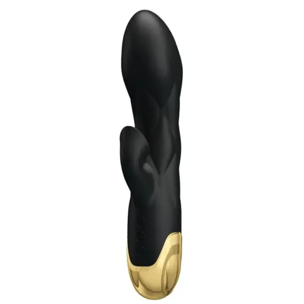 PRETTY LOVE - OPLAADBARE VERGULD LUXE VIBRATOR ZWART